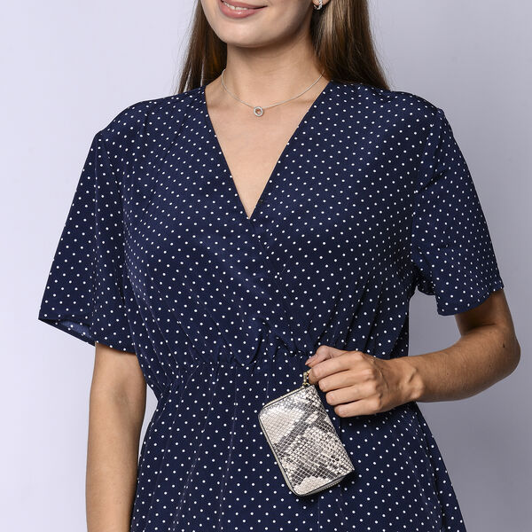 SENCILLEZ Kreditkartenetui aus echtem Leder image number 3