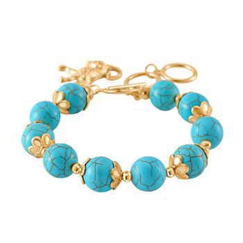 Blaues Howlit-Schmuckset - 185 ct.