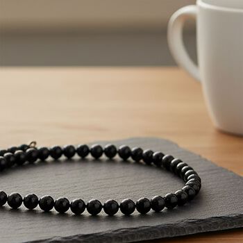 D'Joy Shungit 50cm Halskette - 300 ct.