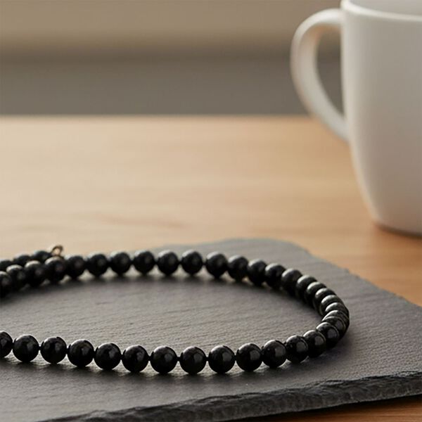 D'Joy Shungit 50cm Halskette - 300 ct. image number 2