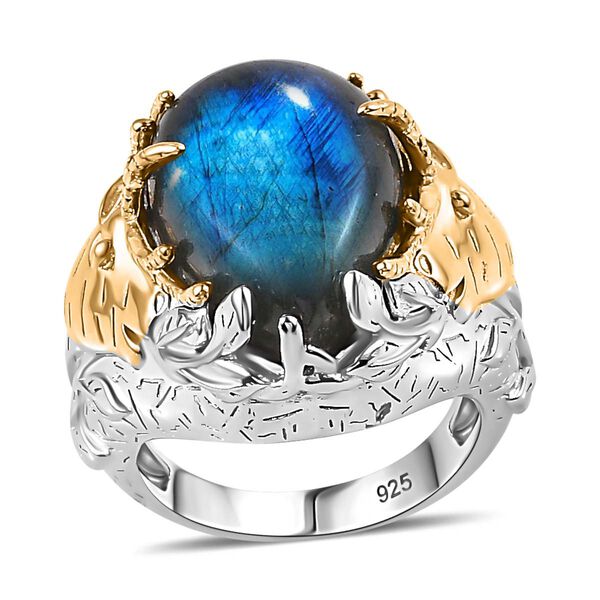 AAA Labradorit Ring - 11,87 ct. image number 5