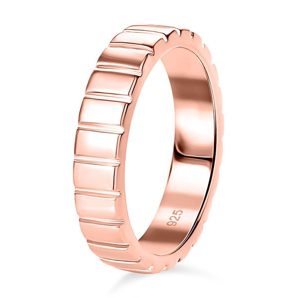 925 Silber 750 Roségold VermeiRing (Größe 18.00) ca. 4,95g image number 5