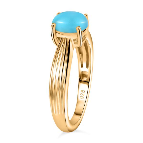 Natürlicher, amerikanischer Sleeping Beauty Türkis-Ring - 0,74 ct. image number 5