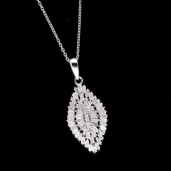 Diamant Anh&auml;nger mit 45cm Kette - 1 ct.