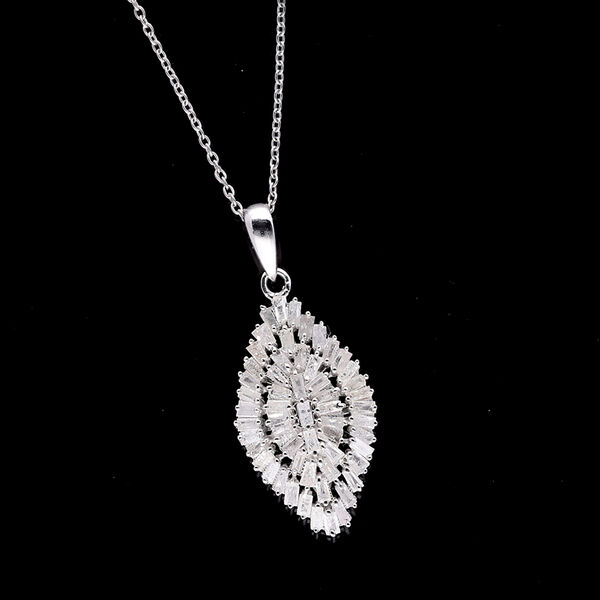 Diamant Anh&auml;nger mit 45cm Kette - 1 ct. image number 2