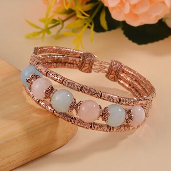 Beryll Armband, 18 cm - 43 ct.