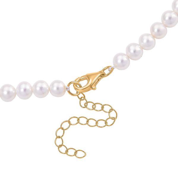 D'Joy AAA chinesische Akoya-Perle 50+5cm Halskette image number 5