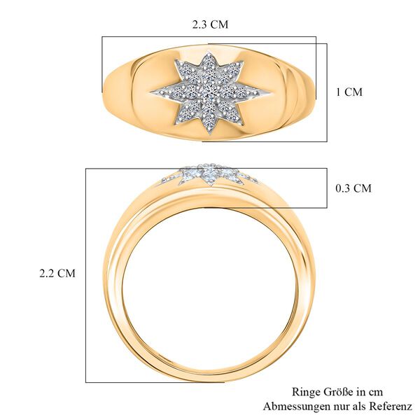 LUXURIANT SI-GH Labor Diamant Ring - 0,15 ct. image number 5