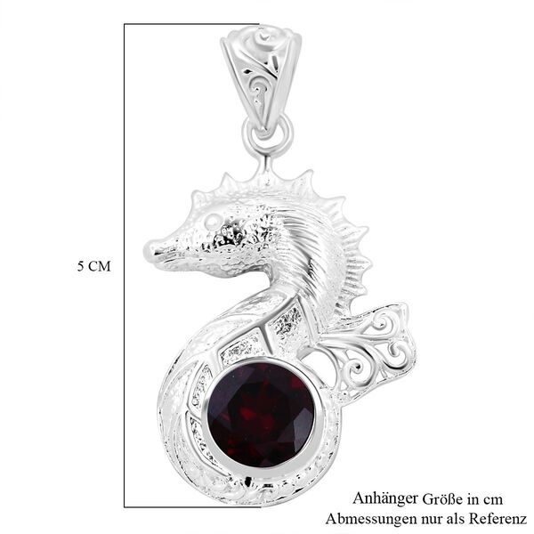 Royal Bali Kollektion - Roter Granat Anh&auml;nger - 3,96 ct. image number 5