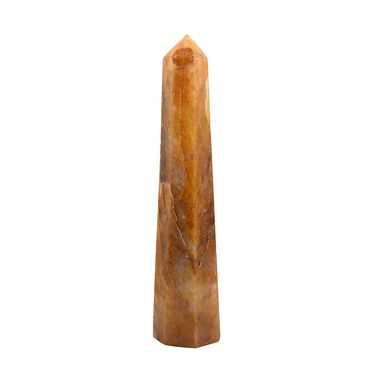 Gelber Hämatoid-Quarz Obelisk, L - 3010 ct.