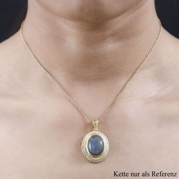 AAA Labradorit Anh&auml;nger - 10,84 ct. image number 4