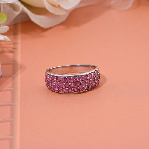 AA rosa Saphir Ring - 1,48 ct. image number 1