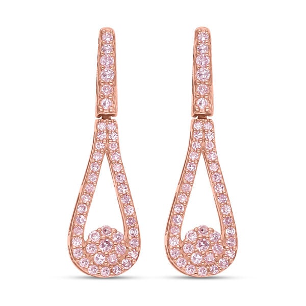 Natürliche, rosa Diamant-Ohrringe - 0,33 ct. image number 0