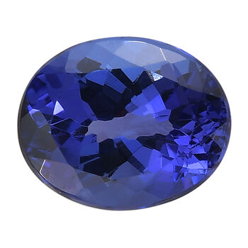 AAAA Tansanit Edelstein, Ovalschliff, 11x9mm, ca. 3.97 ct