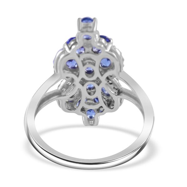 Tansanit und Zirkon Ring - 2,41 ct. image number 2