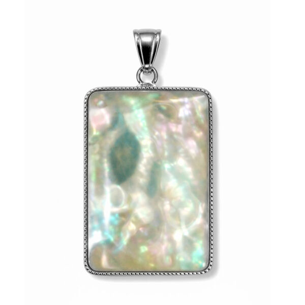 Meeresopal-Dublett Anh&auml;nger ca. 70,00 ct.