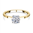 Lab-grown Diamant Ring, IGI zertifiziert SI G-H , 585 Gelbgold (Größe 20.00) ca. 1.00 ct