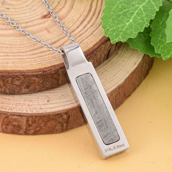 Meteorit Anh&auml;nger mit Kette - 1,50 ct. image number 3