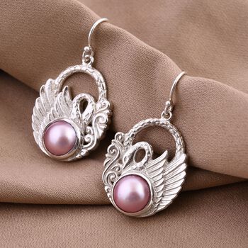 Royal Bali - Rosa Mab&eacute; Perlen Ohrringe, ca. 5,02 ct.