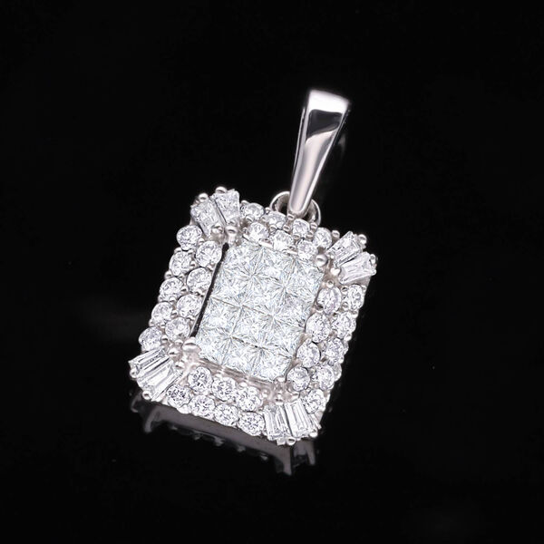 I1 G-H SGL zertifizierter Diamant-Anhänger - 0,50 ct. image number 2