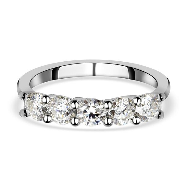 Moissanit-Ring - 1,05 ct.