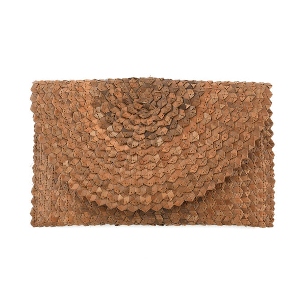 Handgemachte Clutch Tasche aus Palmblättern image number 0