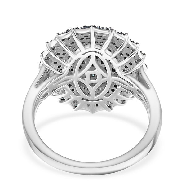 D'Joy blauer Diamant Ring - 1,08 ct. image number 6