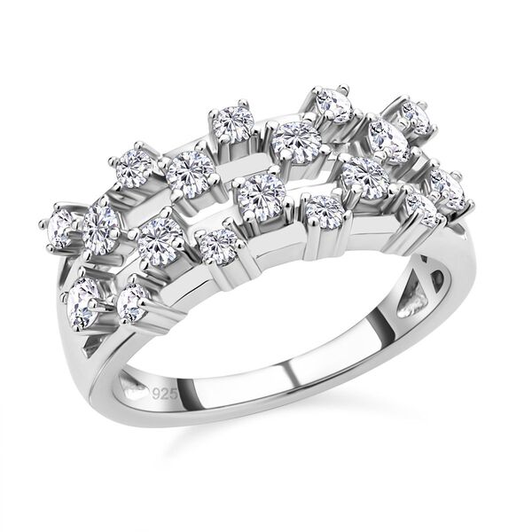 Moissanit Ring - 0,82 ct. image number 0