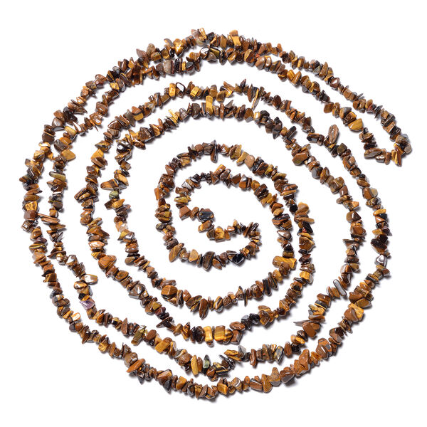 Tigerauge endlose Halskette ca. 255 cm ca. 1068,60 ct image number 1