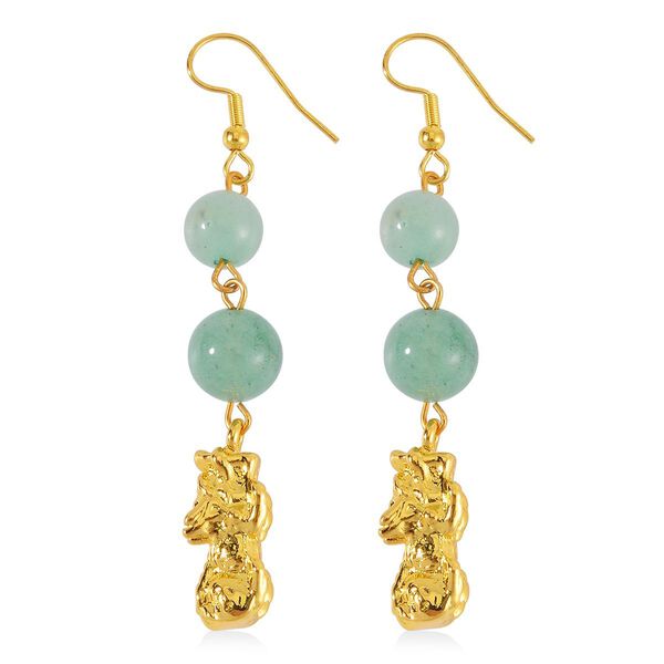 Gr&uuml;nes Aventurin-Schmuckset - 110 ct. image number 7