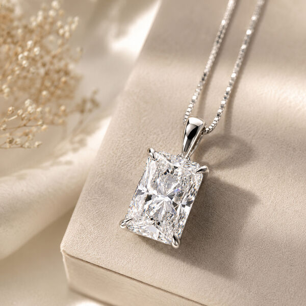 LUXURIANT IGI zertifizierter VS1, VVS-G Labor Diamant Anh&auml;nger - 10 ct. image number 1