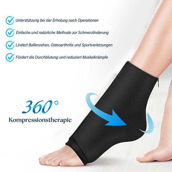 Wärme- und Kältetherapie -Kompressions-Knöchelbandage image number 3