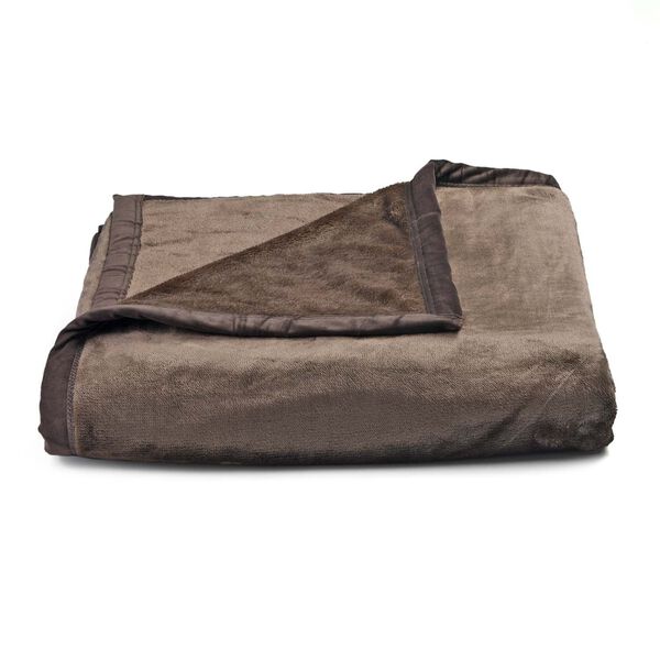 Premium Kuscheldecke aus 100% Mikrofaser, 450 gsm, Größe: 150x220 cm, beige image number 4