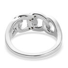 Diamant Ring 925 Silber platiniert  ca. 0,05 ct image number 5