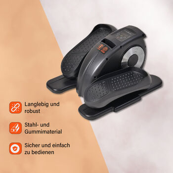 SOULSMART Elektrischer Stepper, schwarz