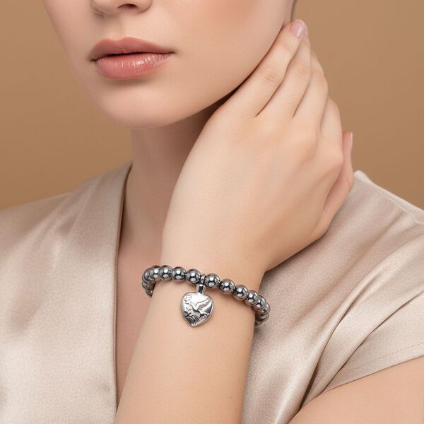 Terahertz Armband ca. Flexibles cm 316L Edelstahl ca. 80.00 ct image number 2