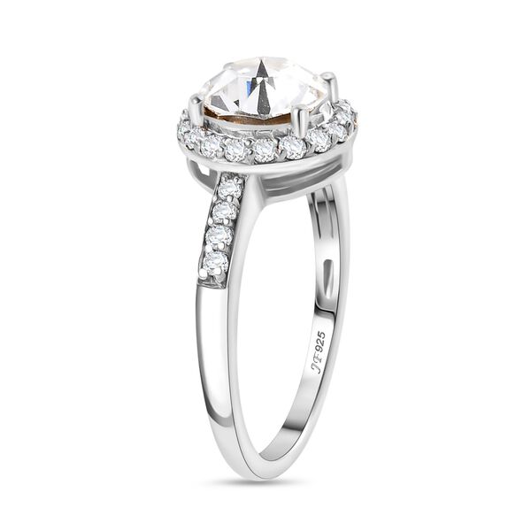 J Francis gefertigt mit SWAROVSKI- Swarovski Kristall Schmuckset, 925 Silber platiniert image number 6