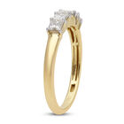 ILIANA Diamant-Ring, IGI zertifiziert SI G-H, 750 Gelbgold  ca. 1,00 ct image number 3