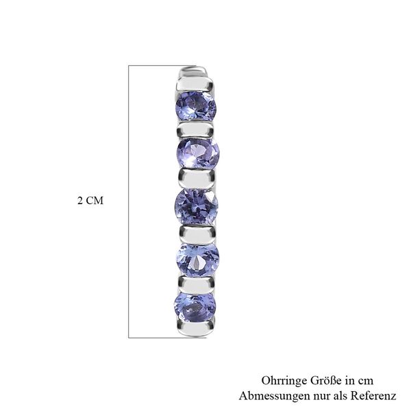 Tansanit Ohrringe-  1,17 ct. image number 4