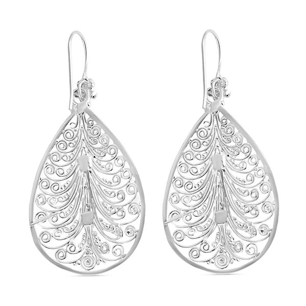 Royal Bali Kollektion - 925 Silber Ohrringe image number 3