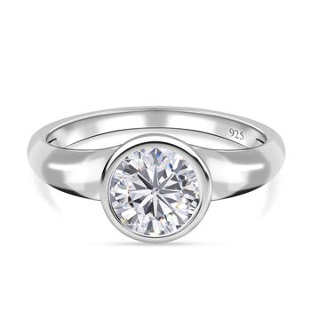 Moissanit Ring - 1,18 ct.