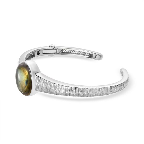 Labradorit Armreif, 19 cm - 15,62 ct. image number 5