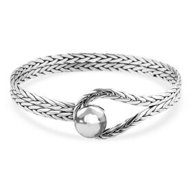 Royal Bali Kollektion - Geflochtener Armreif 19cm