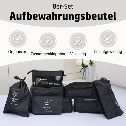 Set von 8 Aufbewahrungsbeuteln image number 1