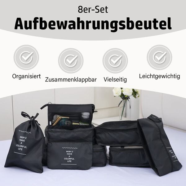 Set von 8 Aufbewahrungsbeuteln image number 1