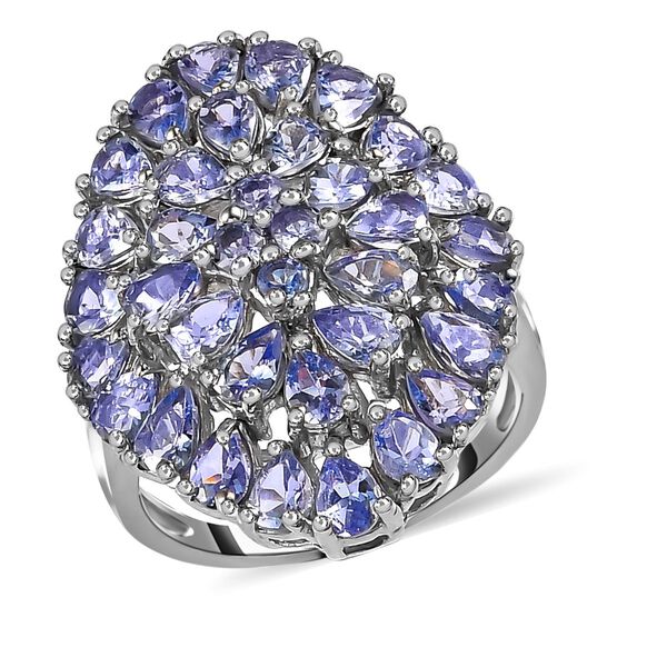 Tansanit Cocktail Ring - 4,76 ct. image number 4