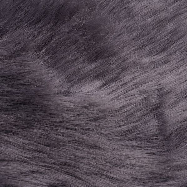 Luxury Edition: Kunstfell Teppich, dunkel grau image number 5