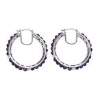Infinity afrikanische Amethyst-Ohrringe image number 3