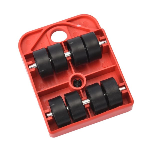 5er-Set M&ouml;belroller, rot image number 8