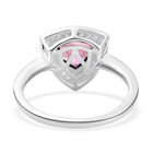 LUSTRO STELLA - rosa und weißer Zirkonia-Ring, 925 Silber  ca. 1,50 ct image number 5